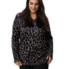Damen Modal-Shirt mit Leo-Allover