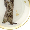 Deko-Teller mit Katzen-Motiv