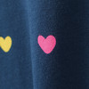 Mädchen Langarmshirt mit Herz-Prints
