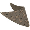 Baby Musselin-Bandana mit Frottee-Innenseite