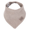 Baby Bandana mit Rippstruktur hellbraun