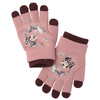 Minnie Maus Handschuhe Im Lagen-Design rosa / weinrot
