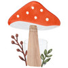 Teelichthalter in Pilz-Optik