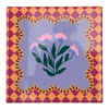Untersetzer mit Blumen-Muster