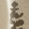 Baby Strickpullover mit Tannen-Allover