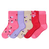 5 Paar Mädchen Socken mit Baumwolle