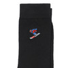 1 Paar Herren Socken mit Stickerei