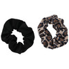2 Scrunchies mit Muster