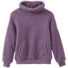 Mädchen Teddy-Pullover mit Schalkragen lila