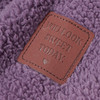 Mädchen Teddy-Pullover mit Schalkragen