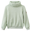 Mädchen Sweatshirt aus Teddyplüsch