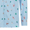 Herren Weihnachtshemd mit Allover-Print