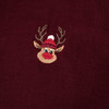 Herren Weihnachtshemd mit Stickerei