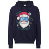 Herren Weihnachtshoodie mit Print