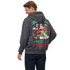 Herren Weihnachtshoodie mit Rückenprint