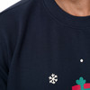 Herren Weihnachtssweatshirt mit Print