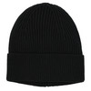 Herren Strickmütze mit Baumwolle schwarz