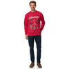 Herren Weihnachtssweatshirt mit Print