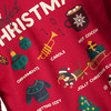 Herren Weihnachtssweatshirt mit Print