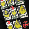 The Grinch Weihnachtshoodie mit Print