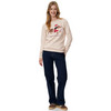 Damen Weihnachtssweatshirt mit Print