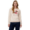 Damen Weihnachtssweatshirt mit Print
