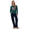 Damen Weihnachtssweatshirt mit Print