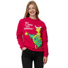 The Grinch Weihnachtssweatshirt mit Print