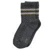 1 Paar Jungen Socken mit Woll-Anteil dunkelgrau