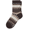 1 Paar Jungen Socken mit Norwegermuster