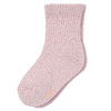 1 Paar Mädchen Thermo-Socken in Unifarben rosa