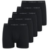 5 Herren Retroshorts im Set schwarz