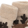 1 Paar Newborn Socken mit Rasseln
