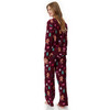 Kerstslaappak voor dames met prints