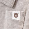Baby Poloshirt mit feiner Struktur