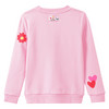 Mädchen Sweatshirt mit Applikationen