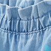 Mädchen Jeans mit Paperbag-Bund