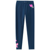 Mädchen Leggings mit Print dunkelblau