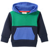 Baby Hoodie mit Farbteilern