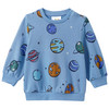 Baby Sweatshirt mit Weltall-Prints
