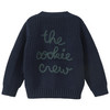 Baby Weihnachtsstrickjacke mit Stickerei
