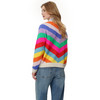 Damen Strickpullover mit Streifen