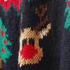 Kinder Weihnachtspullover mit Allover-Muster