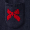 Mädchen Weihnachtskleid mit Taschen
