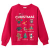 Kinder Weihnachtssweatshirt mit Print