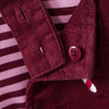 Mädchen Weihnachtsset mit Kleid und Shirt