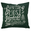 Kissenhülle im weihnachtlichen Design