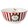 Schüssel im weihnachtlichen Design