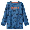 Pyjama voor jongens met dinosaurusprint