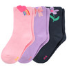 3 Paar Mädchen Socken mit bunten Details